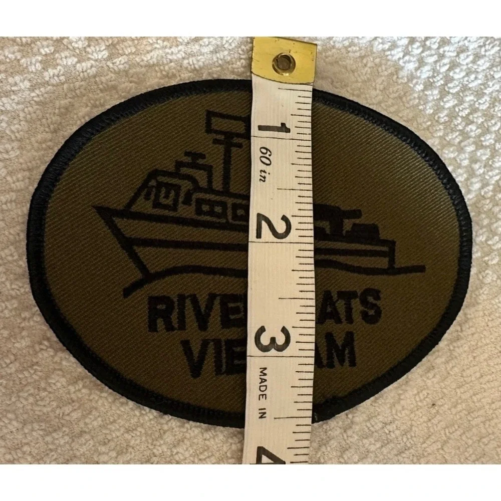 USN Navy RIVER RATS Vietnam 3.5" Patch - Picture 4 of 4